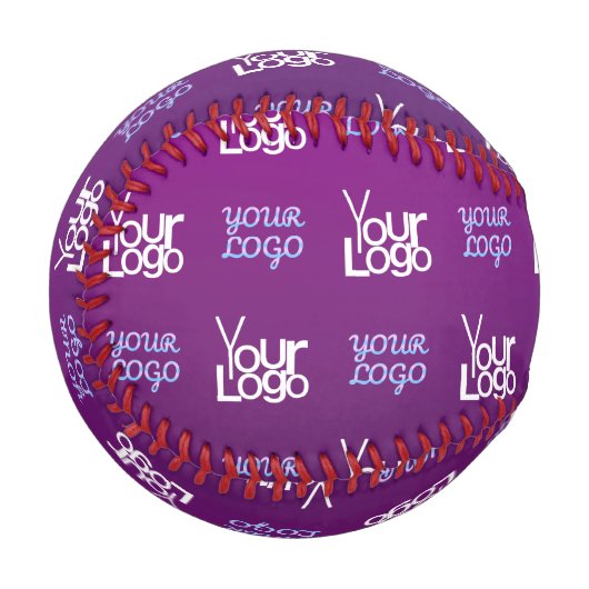 Ihr Logo | 2 Hochgeladene Bilder oder Firmenlogos Baseball (Vorderseite Links)