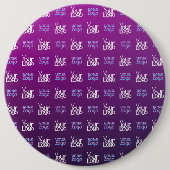 Ihr Logo | 2 Hochgeladene Bilder oder Firmenlogos Button (Vorderseite)