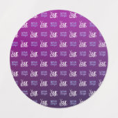 Ihr Logo | 2 Hochgeladene Bilder oder Firmenlogos Etiketten (Design 1)