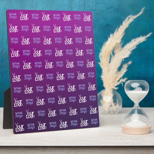 Ihr Logo | 2 Hochgeladene Bilder oder Firmenlogos Fotoplatte (Seite)