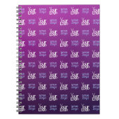 Ihr Logo | 2 Hochgeladene Bilder oder Firmenlogos Notizblock (Vorderseite)