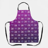 Ihr Logo | 2 Hochgeladene Bilder oder Firmenlogos Schürze (Vorderseite)