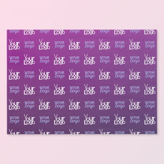 Ihr Logo | 2 Hochgeladene Bilder oder Firmenlogos Seidenpapier