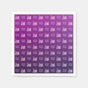 Ihr Logo 2 Hochgeladene Bilder oder Firmenlogos Serviette