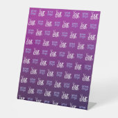 Ihr Logo | 2 Hochgeladene Bilder oder Firmenlogos Sockelschild (Vorderseite)