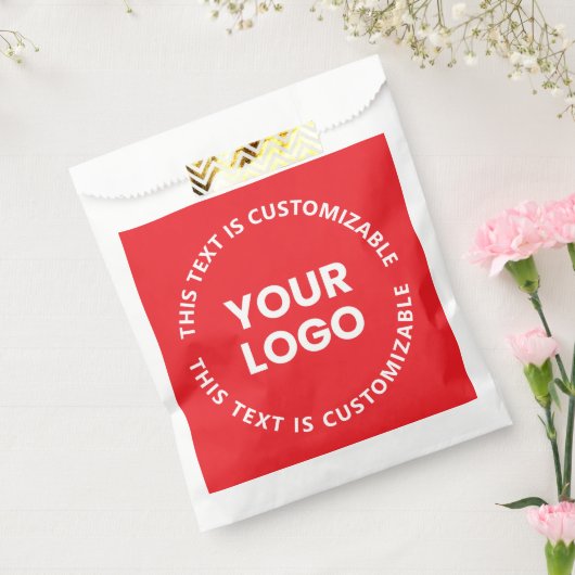 Ihr Logo/alle hochgeladenen Bilder und Rundschreib Geschenktütchen (Versiegelt)