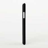 Ihr Logo/Art/Foto, Name, Farbkreis, Schwarz iPhone Hülle (Rechte Seite)