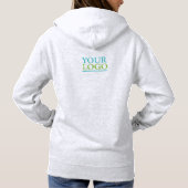 Ihr Logo/Art/Foto, Name oder Monogramm-Gehäuse Hoodie (Rückseite)