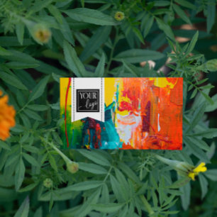 Ihr Logo Artist Artist Art Studio Visitenkarte