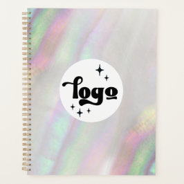 Ihr Logo auf abstrakter Muschel inspiriert Planer