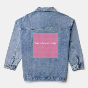 Ihr Logo auf Jeansjacke