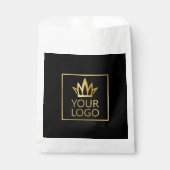 Ihr Logo auf jedem Farbhintergrund Geschenktütchen (Vorderseite)