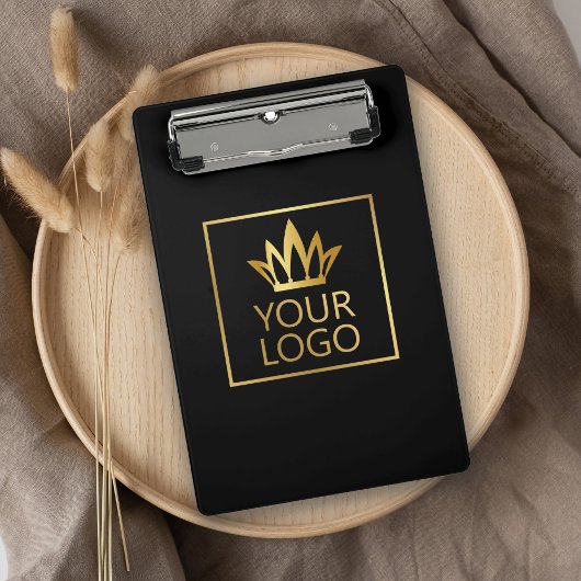 Ihr Logo auf jedem Farbhintergrund Mini Klemmbrett