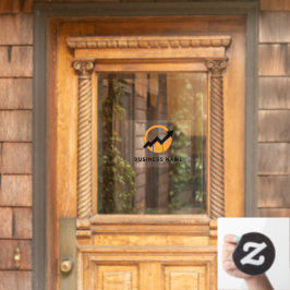 Ihr Logo | Benutzerdefiniertes Konto BusinessLogo Fensteraufkleber