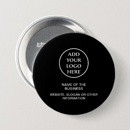Ihr Logo Beruflich Business Company Button (Vorne & Hinten)