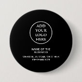 Ihr Logo Beruflich Business Company Button (Vorderseite)