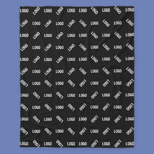 Ihr Logo/Bild | Einzigartiges modernes geometrisch Fleecedecke