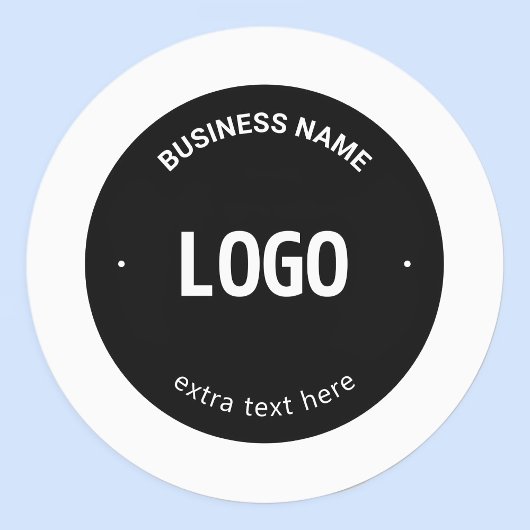 Ihr Logo, Bild oder Design und Ihr bearbeiteter Te Etiketten