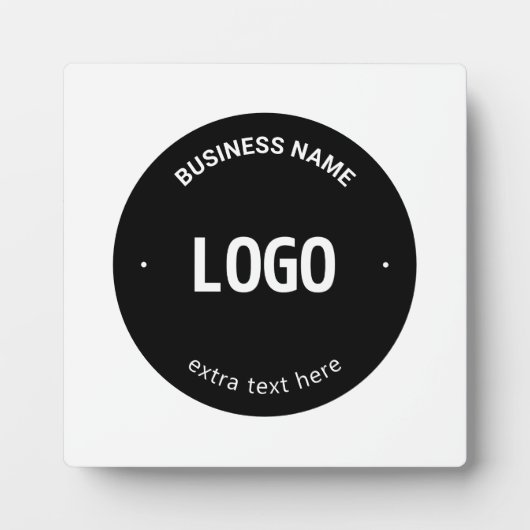 Ihr Logo, Bild oder Design und Ihr bearbeiteter Te Fotoplatte (Vorderseite)