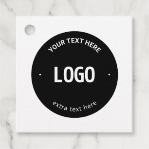 Ihr Logo, Bild oder Design und Ihr bearbeiteter Te Geschenkanhänger