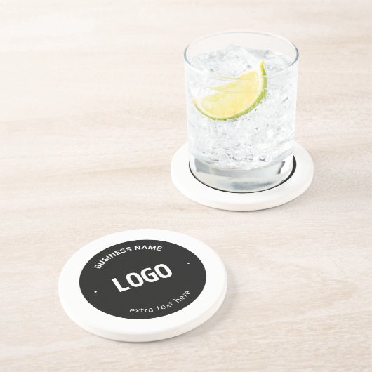 Ihr Logo, Bild oder Design und Ihr bearbeiteter Te Getränkeuntersetzer (Seite)