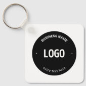 Ihr Logo, Bild oder Design und Ihr bearbeiteter Te Schlüsselanhänger (Vorderseite)