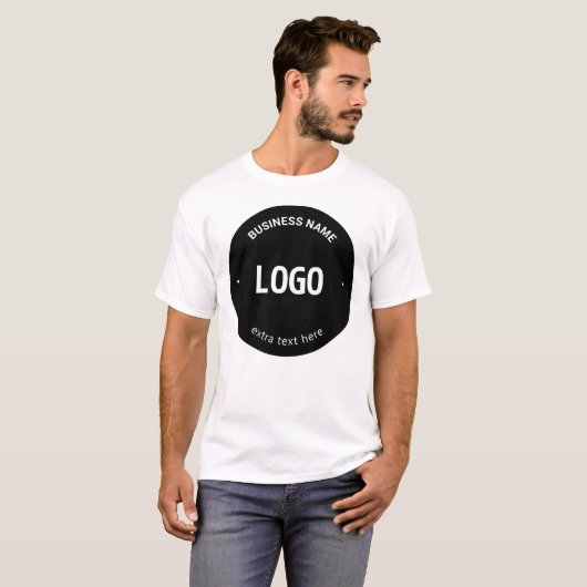 Ihr Logo, Bild oder Design und Ihr bearbeiteter Te T-Shirt (Vorne ganz)