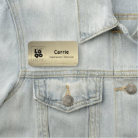 Ihr Logo Brass Brass Brass-Namensschild mit Bronze