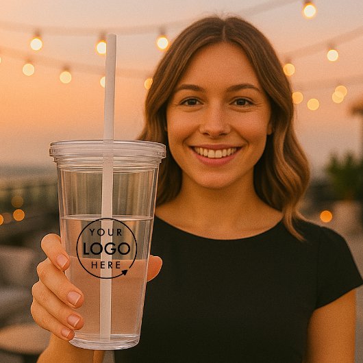 Ihr Logo | Business Beruflich Corporate Swag Acryltrinkbecher