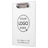 Ihr Logo | Business Corporate Modernes Minimalisti Klemmbrett (Links)