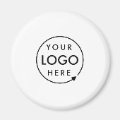 Ihr Logo | Business Corporate Modernes Minimalisti Magnet (Vorne)