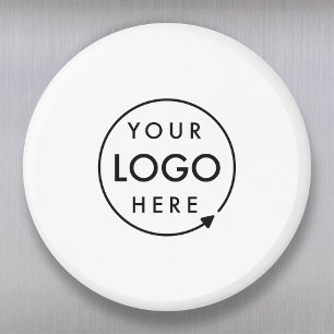 Ihr Logo Business Corporate Modernes Minimalisti Magnet