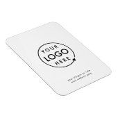 Ihr Logo | Business Corporate Modernes Minimalisti Magnet (Rechte Seite)