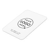 Ihr Logo | Business Corporate Modernes Minimalisti Magnet (Linke Seite)