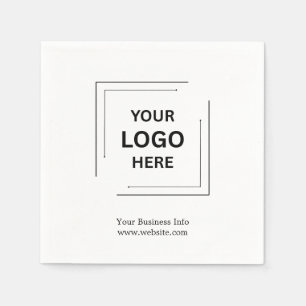 Ihr Logo Business Corporate Modernes Minimalisti Serviette
