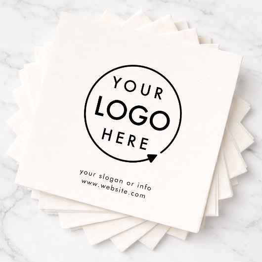 Ihr Logo | Business Corporate Modernes Minimalisti Serviette