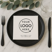 Ihr Logo | Business Corporate Modernes Minimalisti Serviette