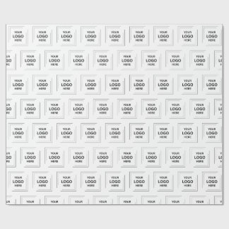 Ihr Logo | Business Corporate Modernes Unternehmen Geschenkpapier