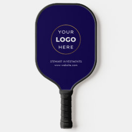 Ihr Logo-Business Corporate Navy Blue Pickleball Schläger