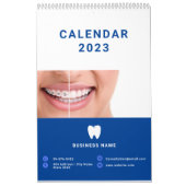 Ihr Logo | Business Dentist Modernes Minimalistisc Kalender (Titelbild)