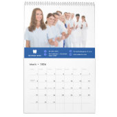 Ihr Logo | Business Dentist Modernes Minimalistisc Kalender (Mär 2026)