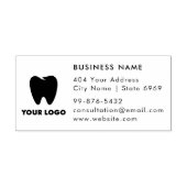 Ihr Logo | Business Dentist Modernes Minimalistisc Permastempel (Design)