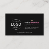Ihr Logo Chic Beauty Aesthetics Loyalty & Visitenkarte (Vorderseite)