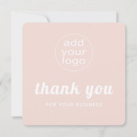 Ihr Logo dankt Ihnen für Ihr Unternehmen