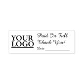 Ihr Logo, das in voller Dankbarkeit bezahlt wurde, Permastempel (Design)