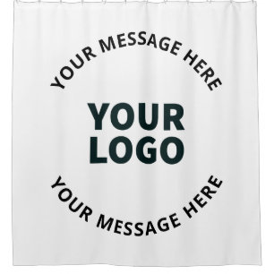 Ihr Logo, Design, Foto, Kunstwerk oder anderes Bil Duschvorhang