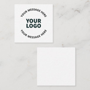 Ihr Logo, Design, Foto, Kunstwerk oder anderes Bil Mitteilungskarte