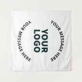 Ihr Logo, Design, Foto, Kunstwerk oder anderes Bil Wandteppich (Vorderseite (Horizontal))