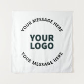 Ihr Logo, Design, Foto, Kunstwerk oder anderes Bil Wandteppich (Vorderseite)