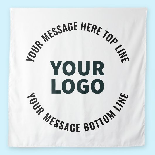 Ihr Logo-Design oder Bild | Fett editierbarer Text Wandteppich